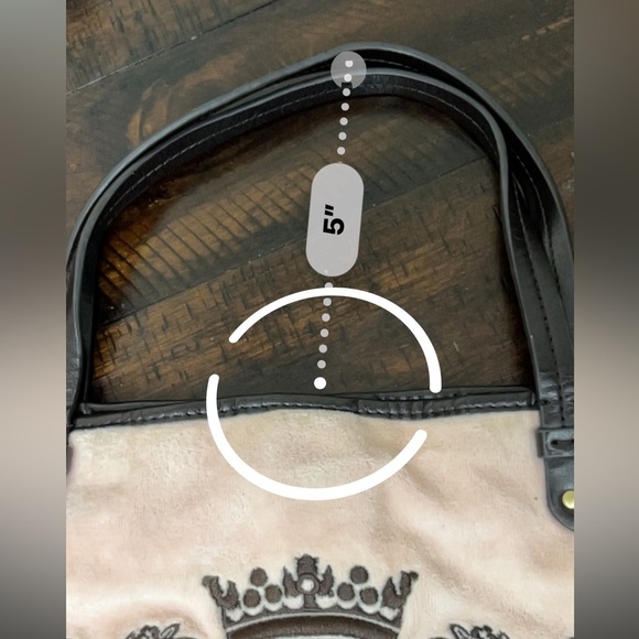 Vintage Juicy Couture Pink Tote Bag Purse - Picture 13 of 13